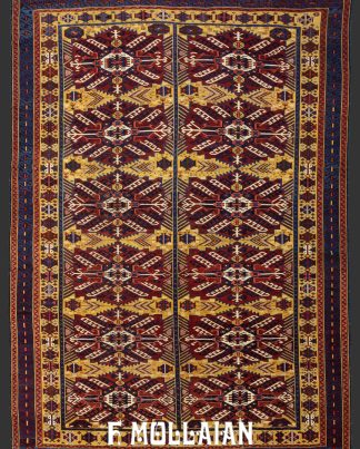 Antique Caucasian Zeiwa (Zeiva) Hand-knottet Rug n°:68711989