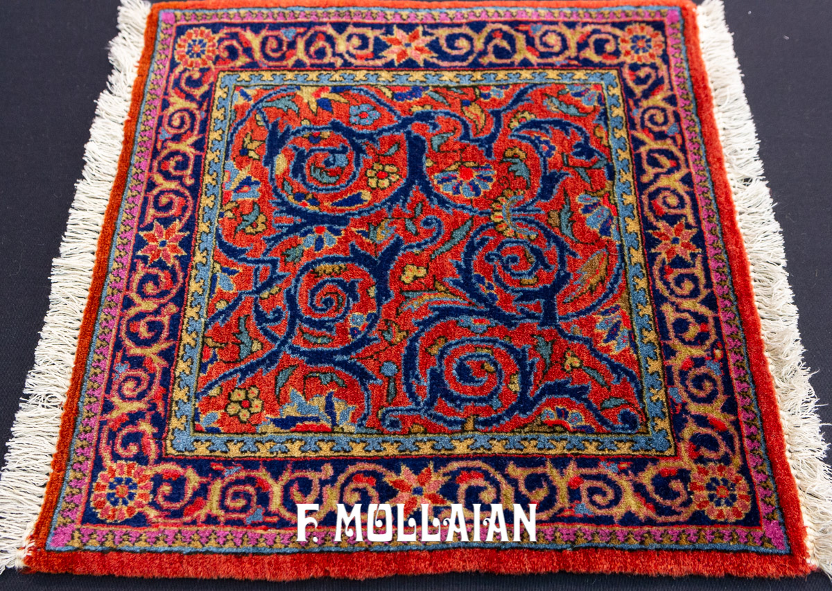Small Square Kashan Manchester-Wool Rug n°:283204