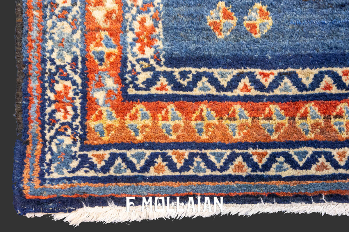 Dated Hand knotted Antique Persian Hamadan Very long runner Rug n°:420233