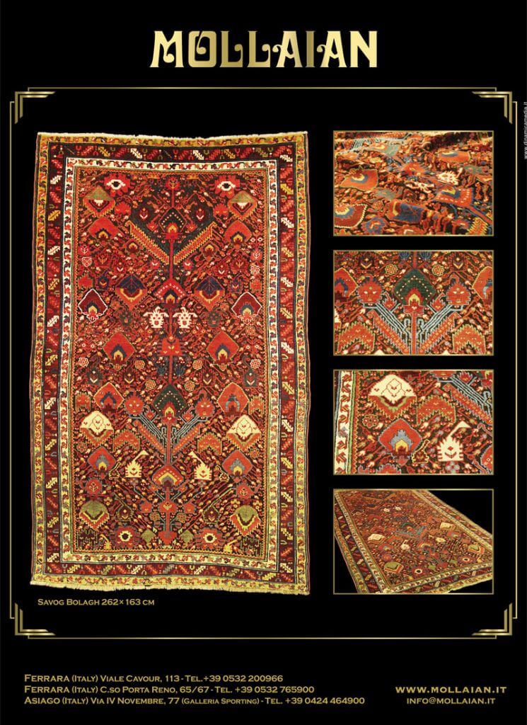 Farzin Mollaian Carpet Collector (Mollaian Srl) on Hali carpet magazine