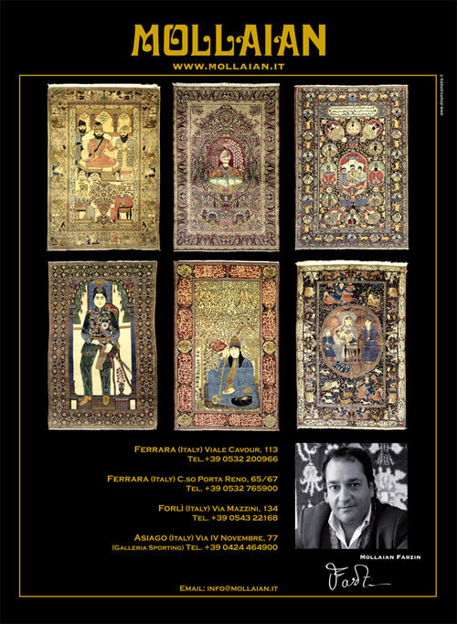 Farzin Mollaian Carpet Collector (Mollaian Srl) on Hali carpet magazine