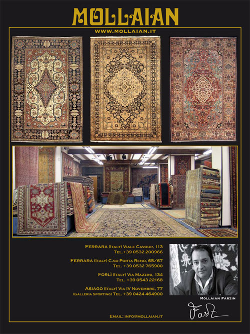 Farzin Mollaian Carpet Collector (Mollaian Srl) on Hali carpet magazine