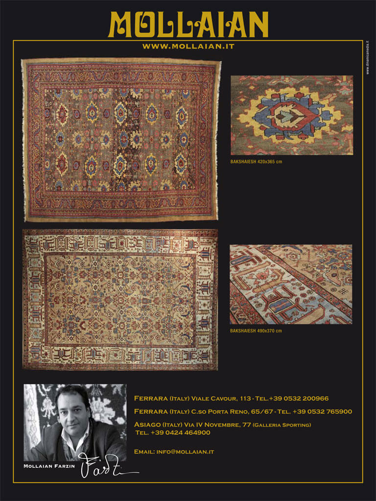 Farzin Mollaian Carpet Collector (Mollaian Srl) on Hali carpet magazine