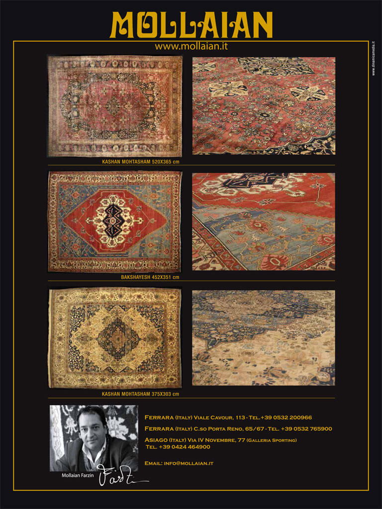 Farzin Mollaian Carpet Collector (Mollaian Srl) on Hali carpet magazine