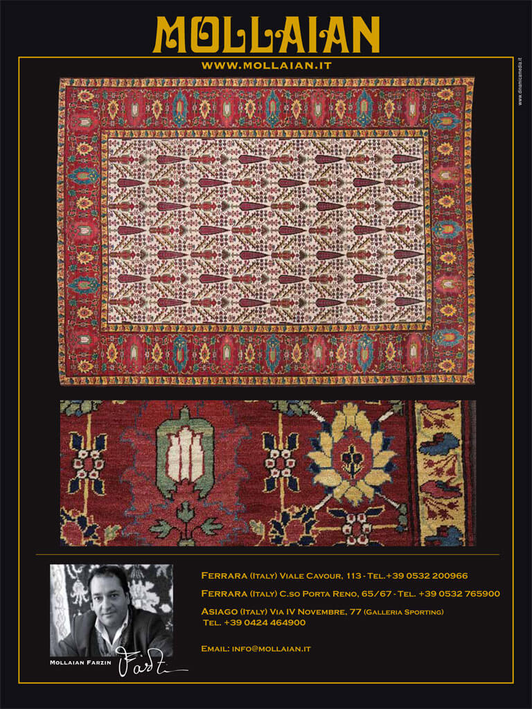 Farzin Mollaian Carpet Collector (Mollaian Srl) on Hali carpet magazine