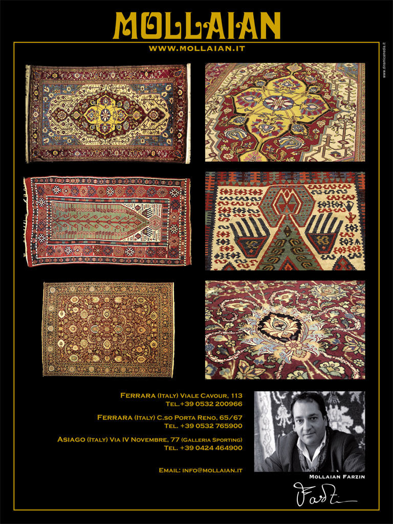 Farzin Mollaian Carpet Collector (Mollaian Srl) on Hali carpet magazine