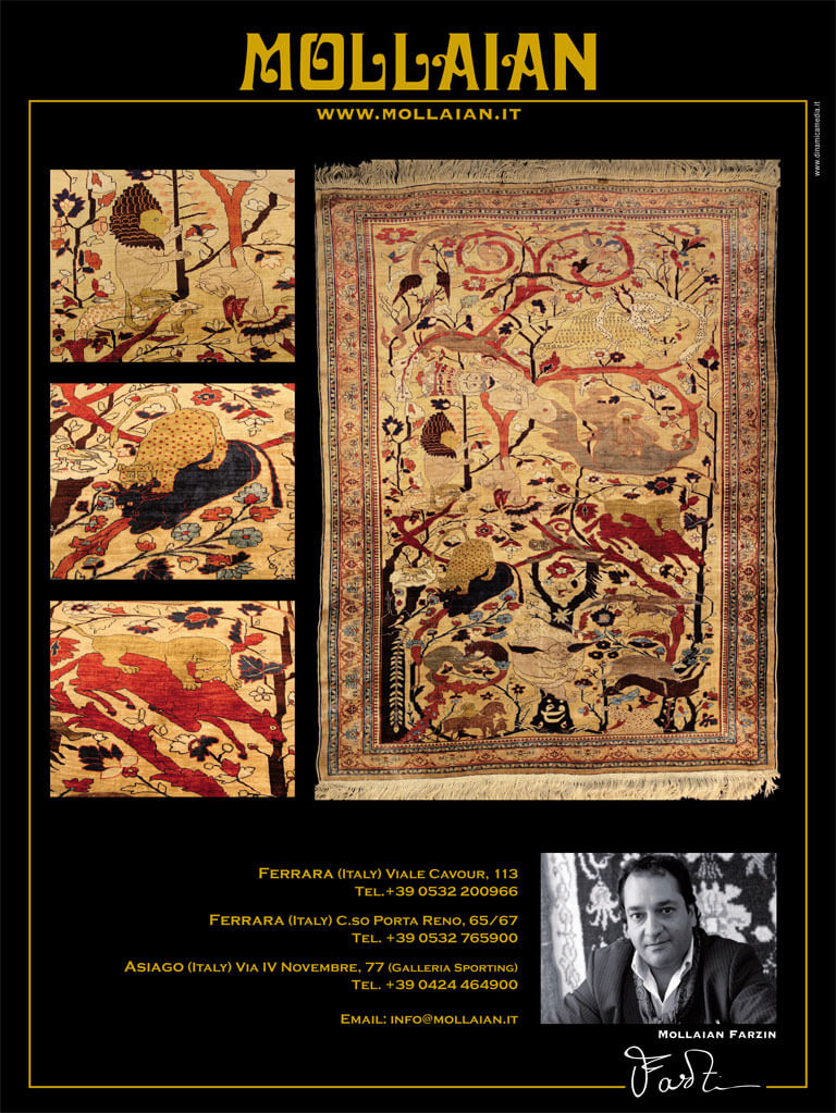 Farzin Mollaian Carpet Collector (Mollaian Srl) on Hali carpet magazine