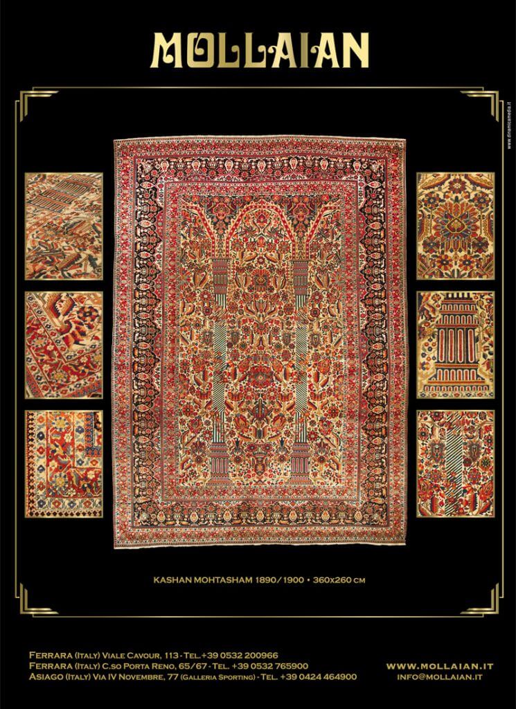 Farzin Mollaian Carpet Collector (Mollaian Srl) on Hali carpet magazine