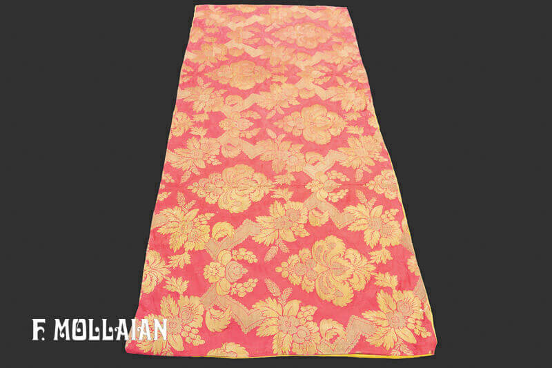 Pair of Antique Italian Silk&Metal Textiles n°:12578735