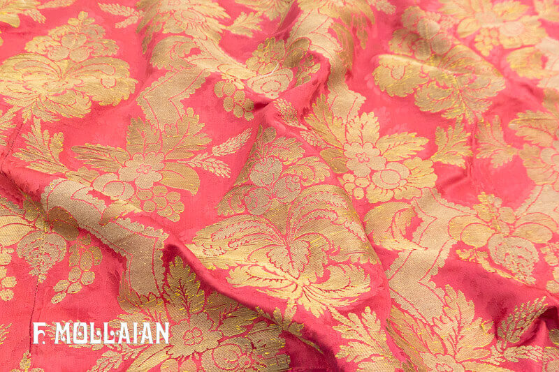Pair of Antique Italian Silk&Metal Textiles n°:12578735