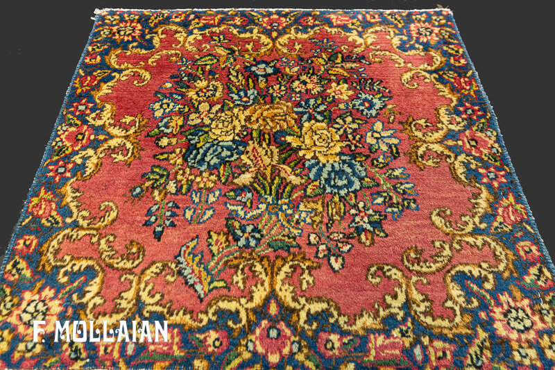 Antique Persian Kerman Rug n°:86589180