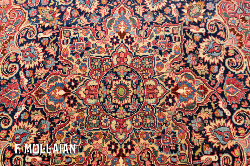 Tapis Persan Mashad n°:72628615