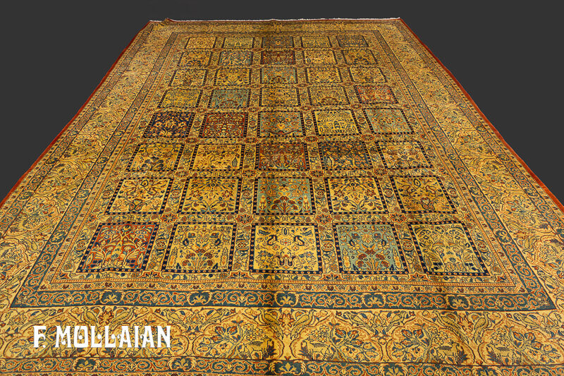 Antique Persian Saruk Carpet  n°:43176056