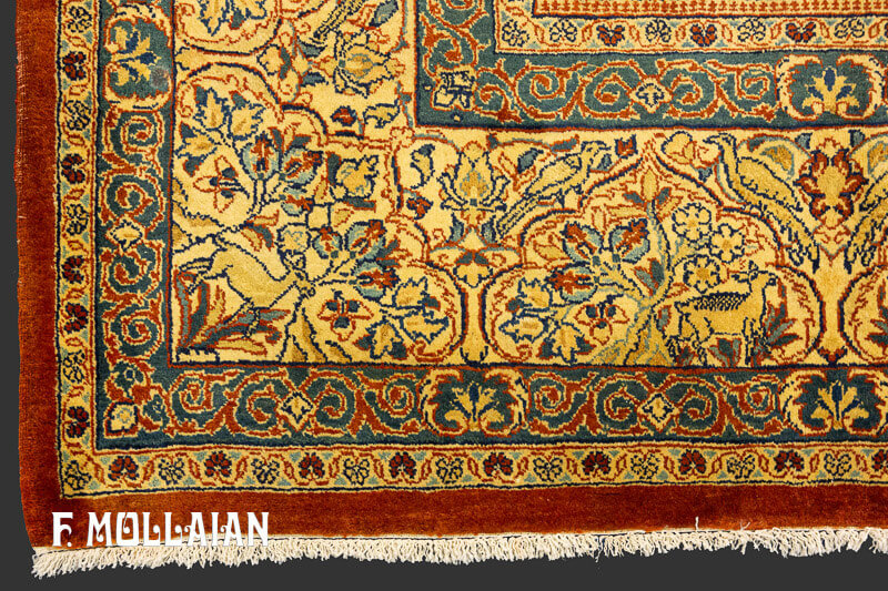 Antique Persian Saruk Carpet  n°:43176056