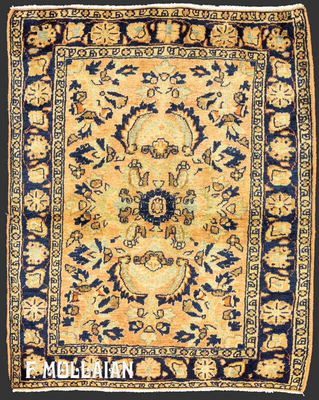 Antique Persian Saruk Small Rug n°:24375310