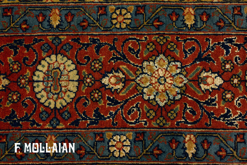 Persian Tehran Part Silk Carpet n°:98434512