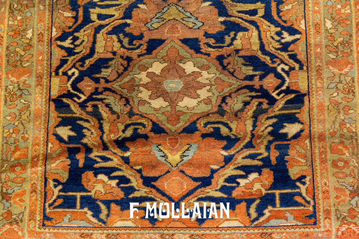 Antique Persian Very Long Malayer Runner Carpet n°:52854592