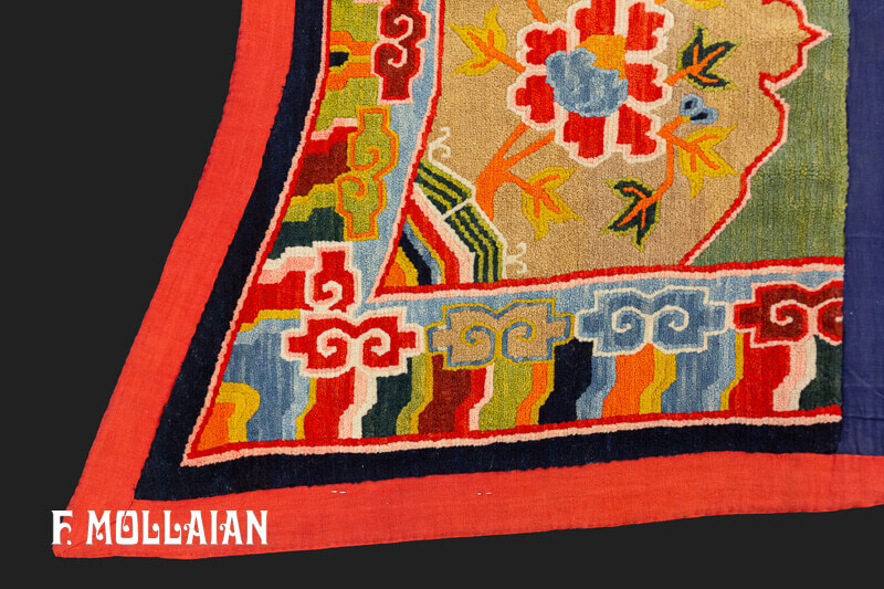 Tapis Tibétain Antique n°:80186613