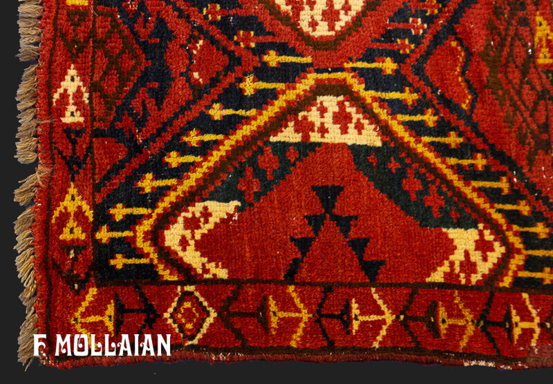 Antique Turkmen Sella Rug n°:39876644