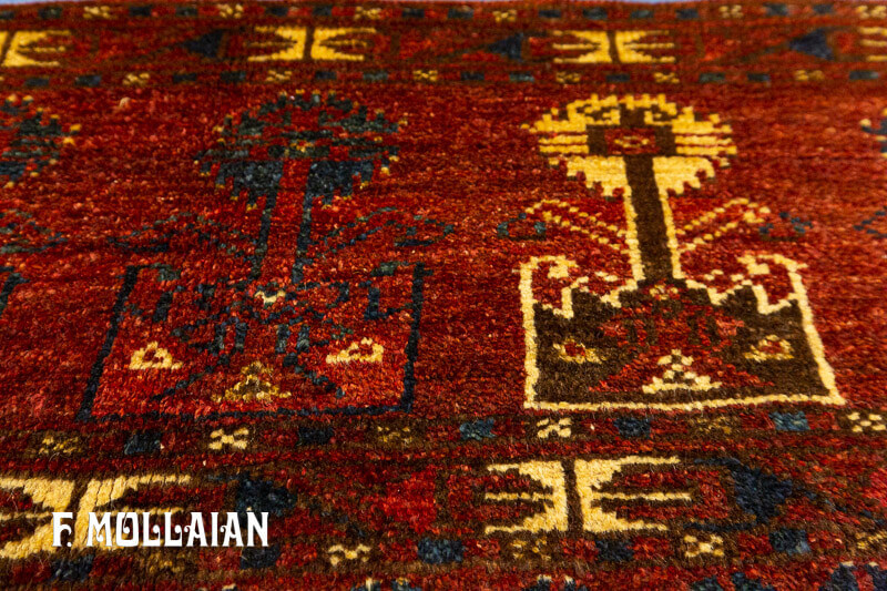Antique Turkmen Torba Rug n°:87808104