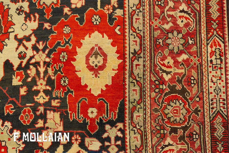 Caucasian Karabakh (Qarabağ) Antique Kalleh Carpet n°:27522325