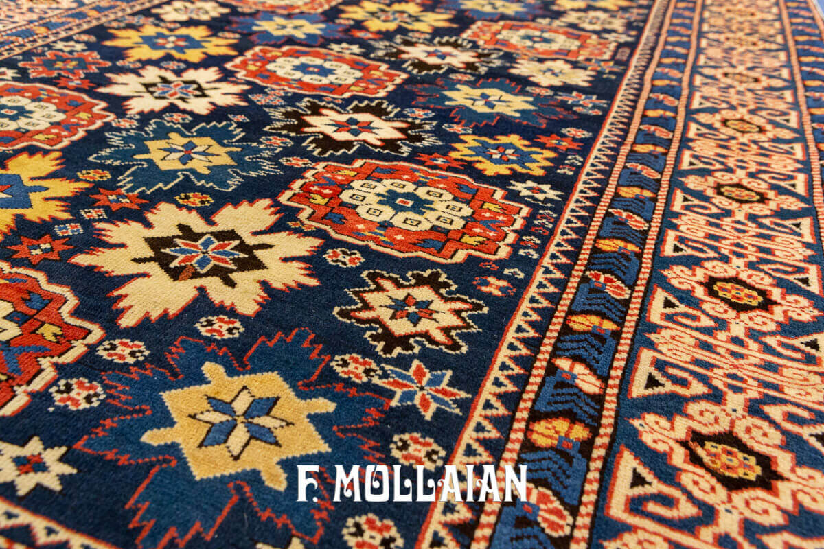 Long Handknotted Caucasian Kuba (Quba ) Antique Carpet n°:472630