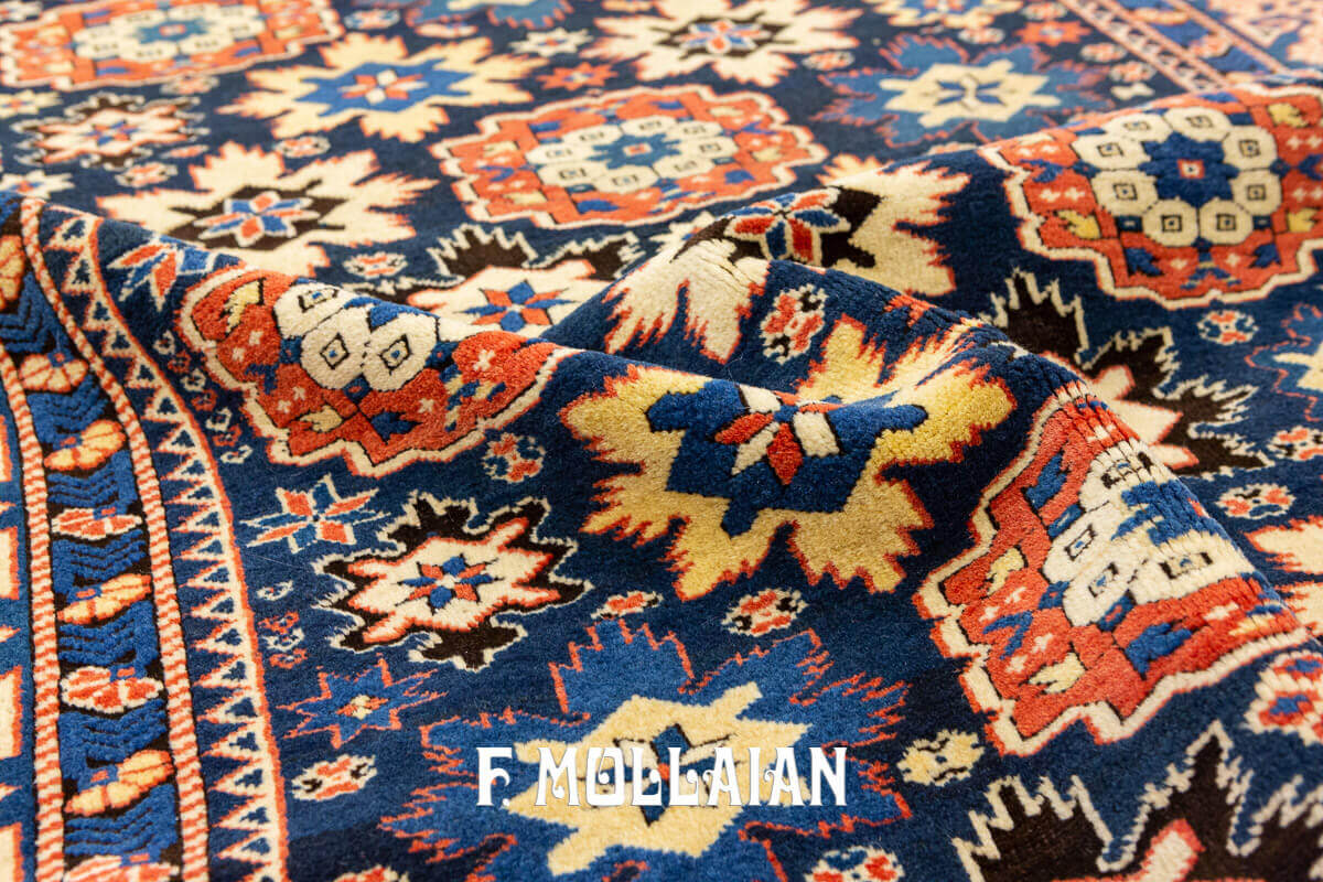 Long Handknotted Caucasian Kuba (Quba ) Antique Carpet n°:472630