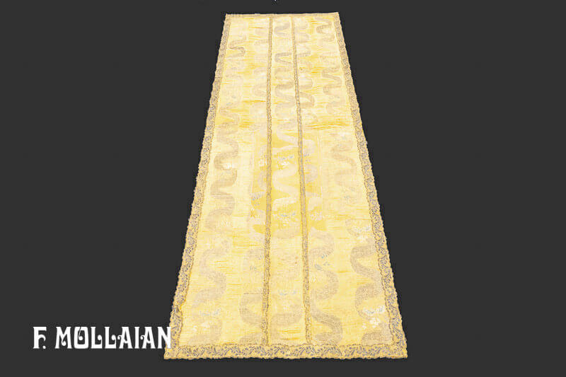 Textile Ancien Chinois Impérial Soie & Métal (Kesi) n°:30123488 n°:30123488