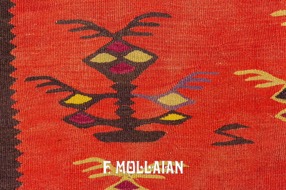 Very Large Handloom Woven Antique Sarkoy Turkish Kilim Carpet n°:577147—dorotheum 22