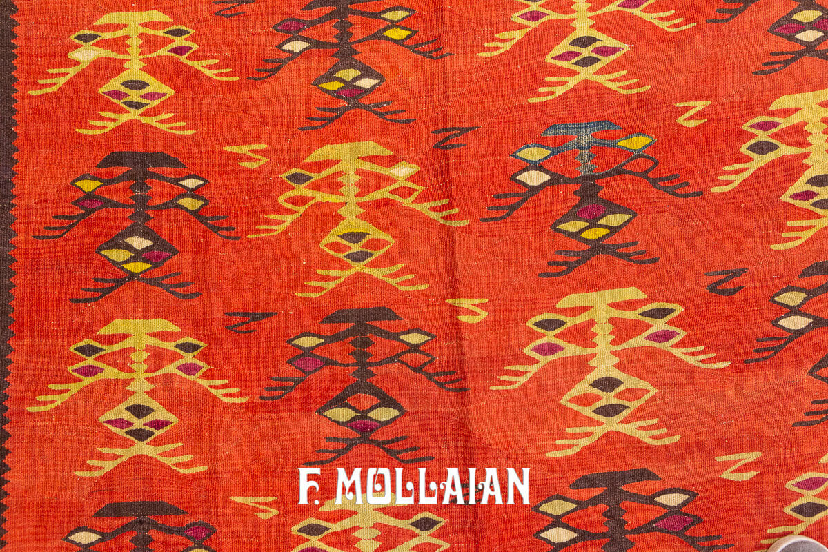 Very Large Handloom Woven Antique Sarkoy Turkish Kilim Carpet n°:577147—dorotheum 22