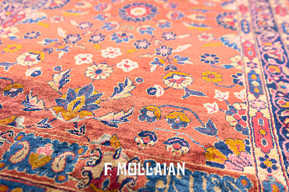 Tapis Kashan en Soie n°:35586858