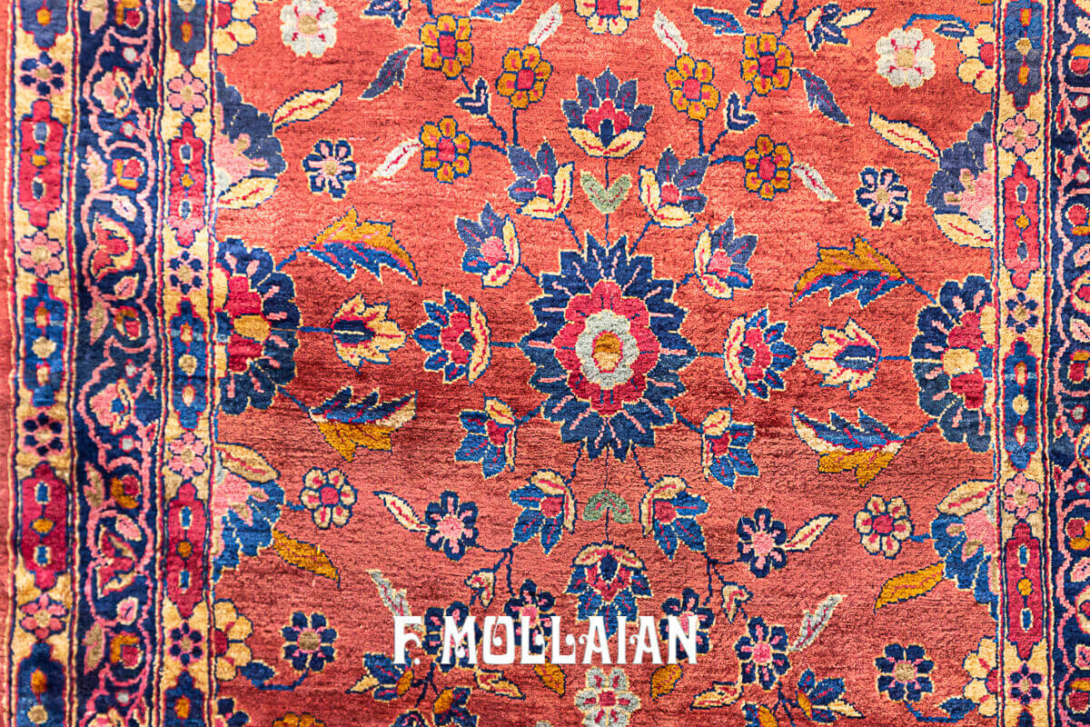 Tapis Kashan en Soie n°:35586858