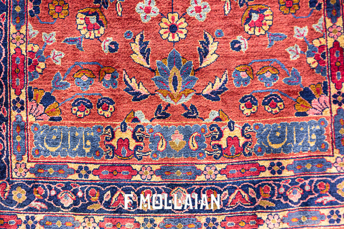 Tapis Kashan en Soie n°:35586858