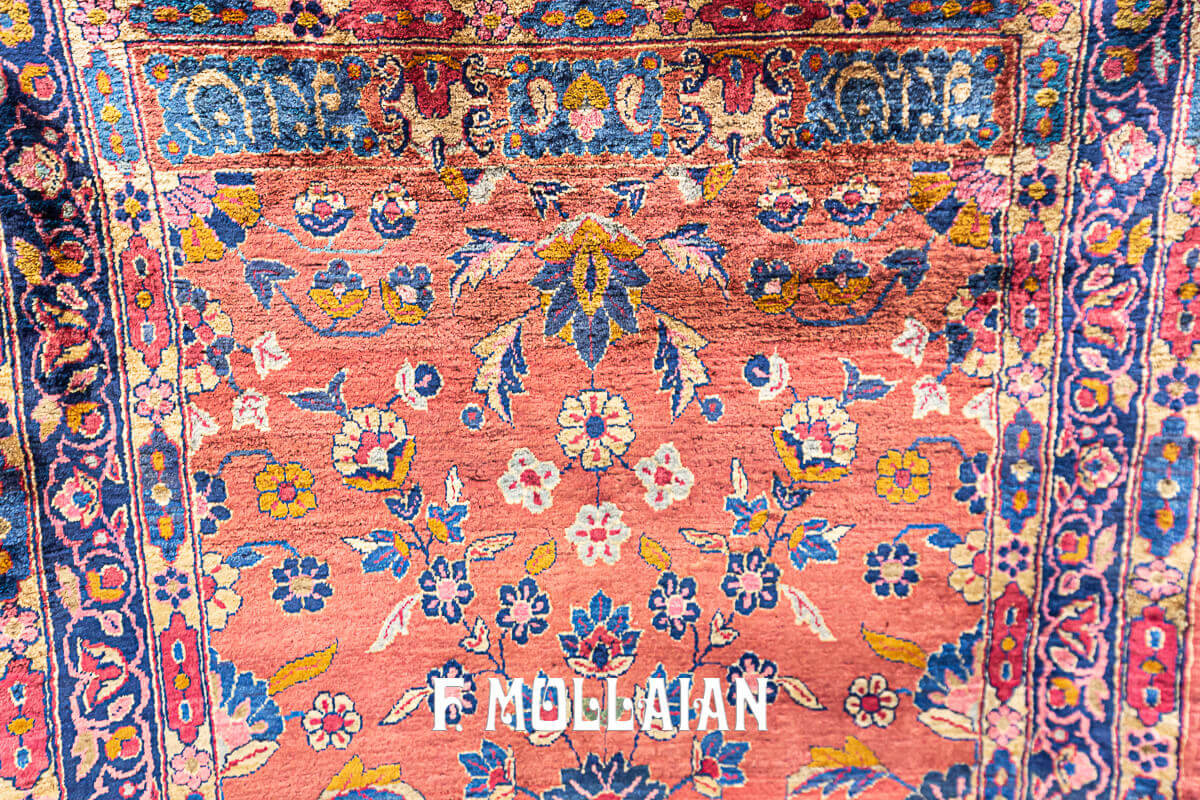 Tapis Kashan en Soie n°:35586858