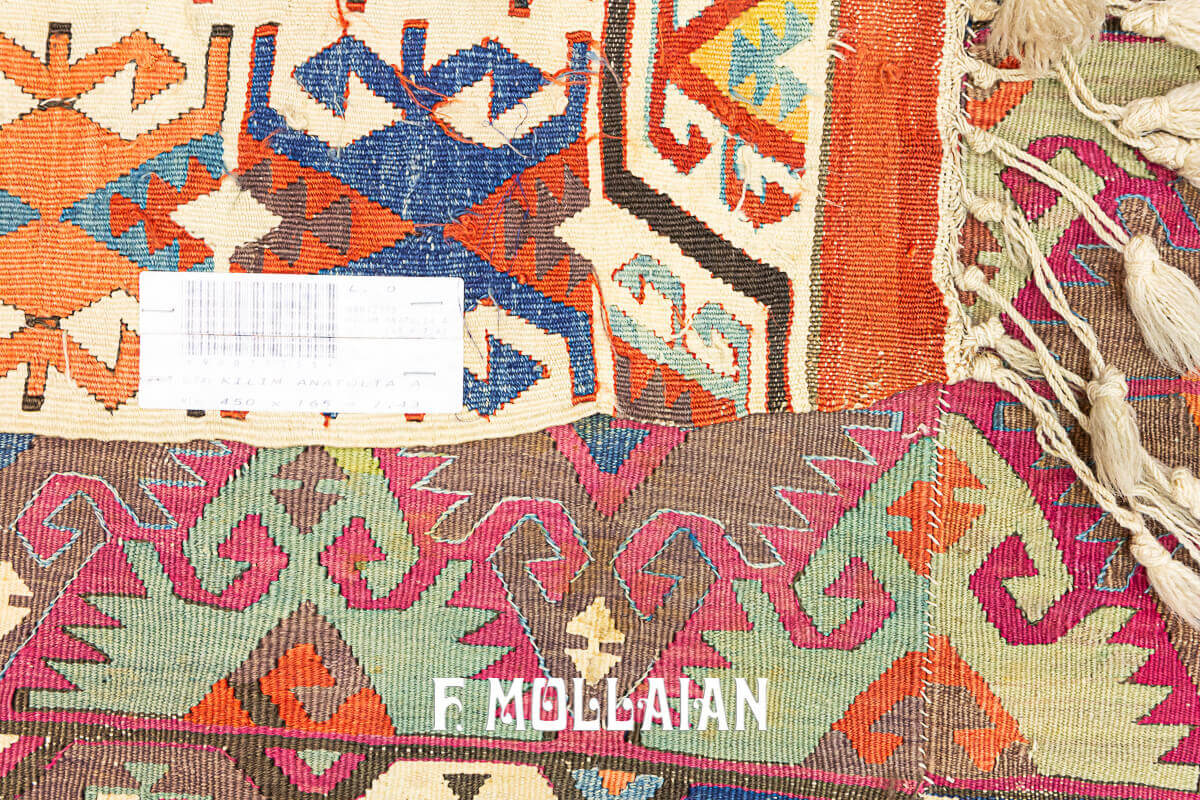 Tapis Kilim Anatolia Antique n°:98072355