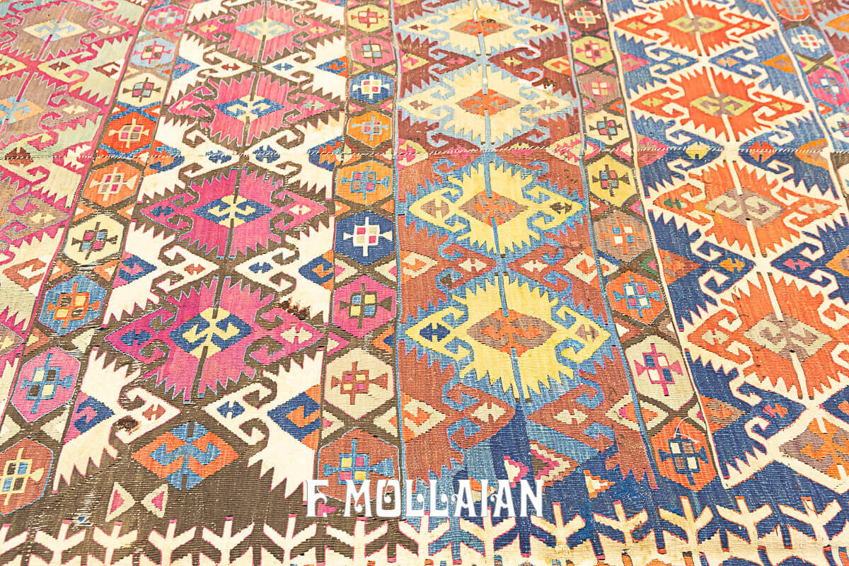 Tapis Kilim Anatolia Antique n°:98072355