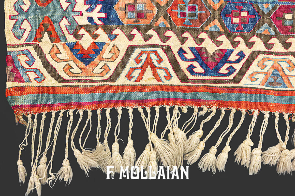 Tapis Kilim Anatolia Antique n°:98072355