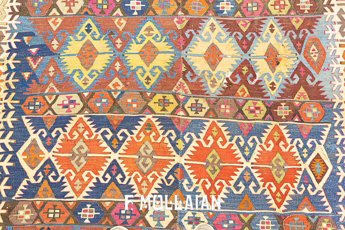 Tapis Kilim Anatolia Antique n°:98072355