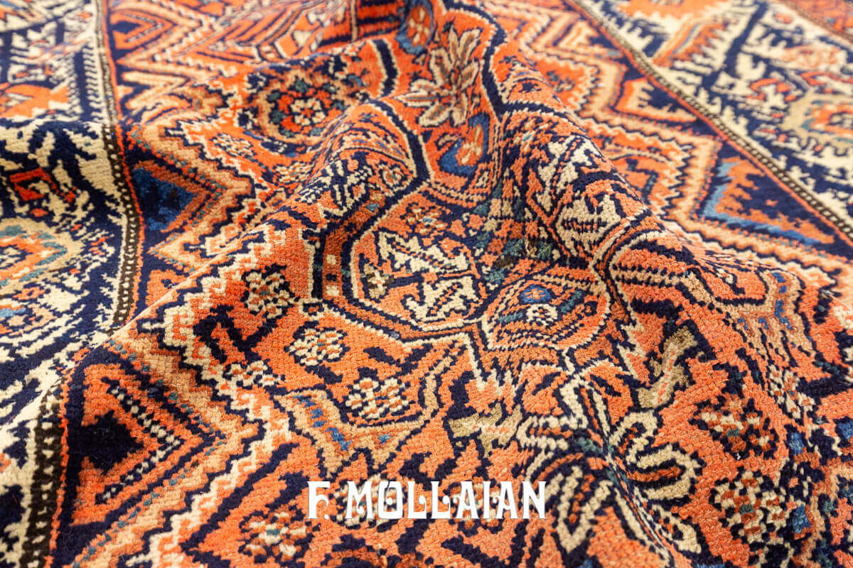 Malayer Rug, Antique Hand-Knotted Long runner Carpet n°:40953261