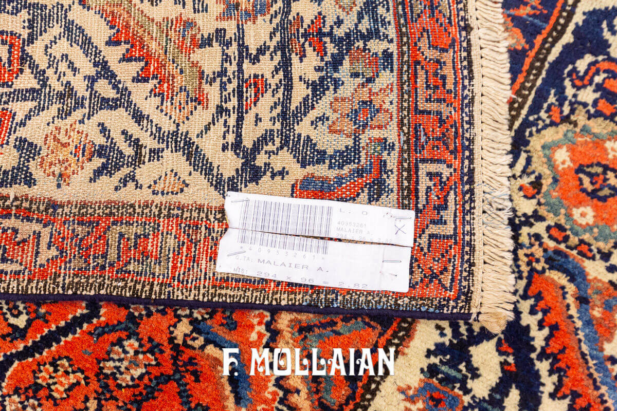 Malayer Rug, Antique Hand-Knotted Long runner Carpet n°:40953261