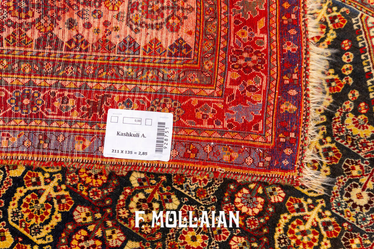 Tapis Kashkuli Persan Design Moharramat n°:928751