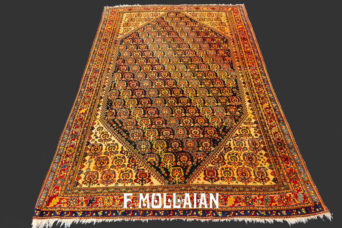Tapis Kashkuli Persan Design Moharramat n°:928751