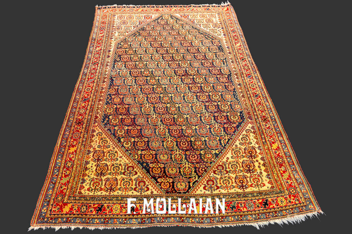 Tapis Kashkuli Persan Design Moharramat n°:928751