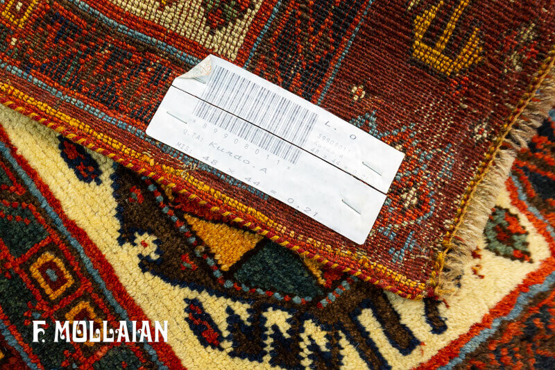 Pair of Small Antique Persian Kurdo Rugs n°:43377903