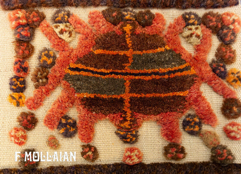 Rare Antique Bakhtiari Kilim-Rug n°:20279030