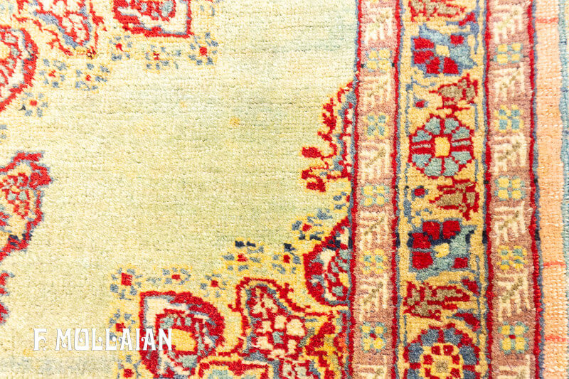 Small Antique Tabriz Hadji Djalili Rug n°:38078764