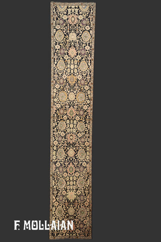 Very Long Karabakh (Qarabağ) Antique Runner Carpet  n°:27969186