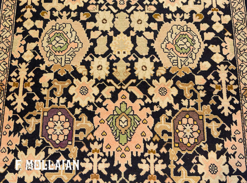 Very Long Karabakh (Qarabağ) Antique Runner Carpet  n°:27969186