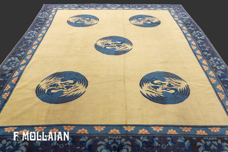Antique Chinese Peking Rug n°:29650100