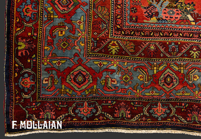 Antique Persian Bidjar Carpet  n°:49632460